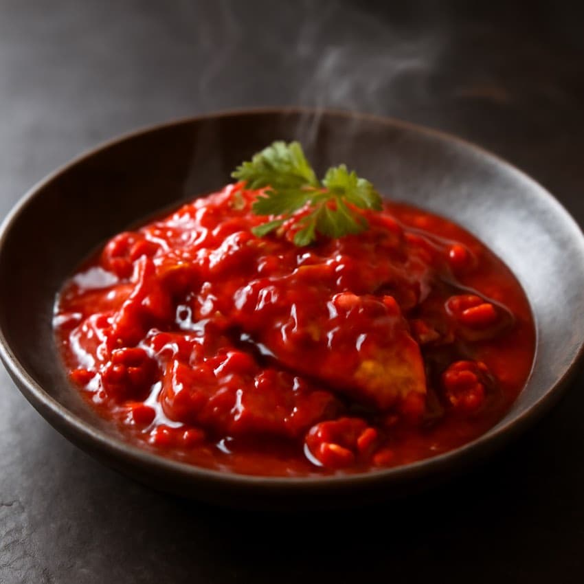 Ajam Pangang in pikante saus
