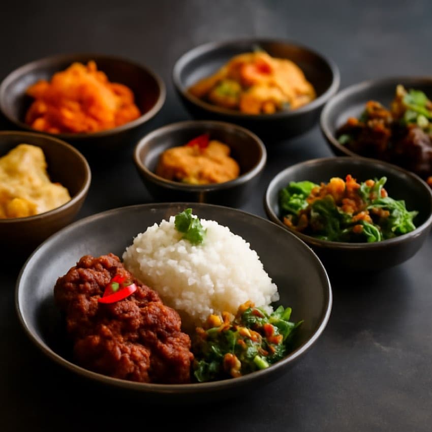 Chinees-Indische rijsttafel (4 personen)