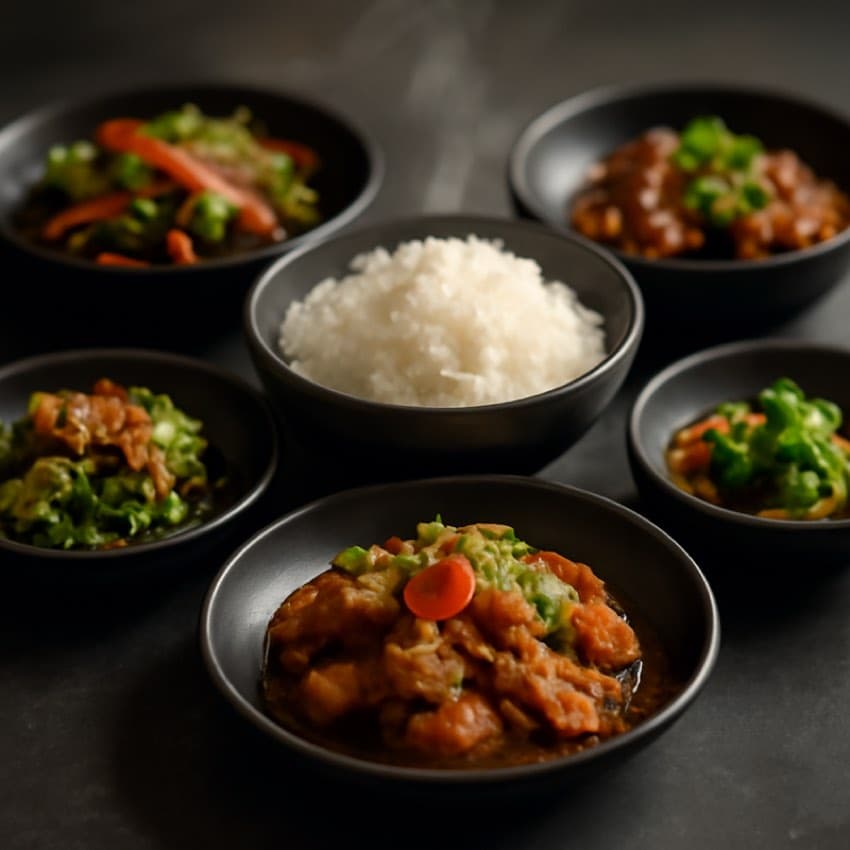 Indische rijsttafel (2 personen)