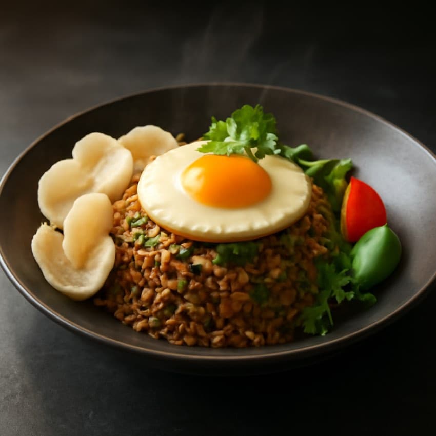 Nasi of bami Goreng Rames speciaal