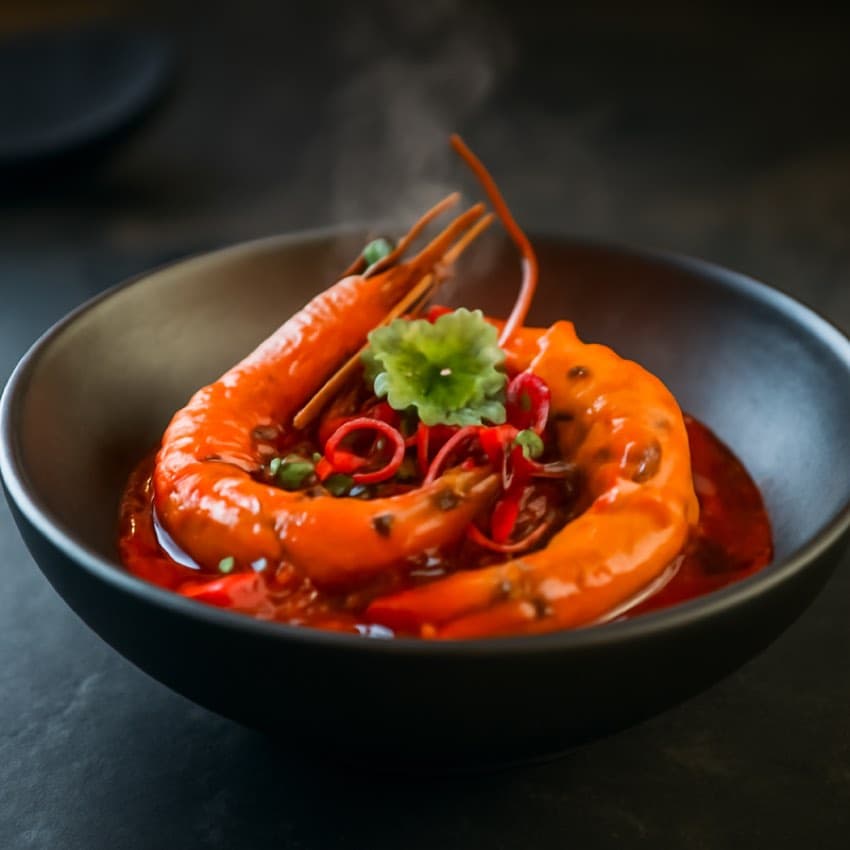 Thaise garnalen